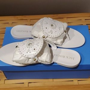 Jack Rogers Georgica Jelly in White